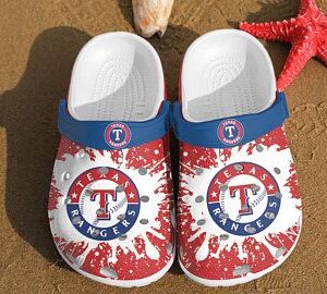 Texas Rangers Crocband Clog Clog Comfortable For Mens And Womens Classic Clog Water Shoes Texas Rangers Crocs