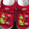 The Grinch Crocs Crocband Clog Grinch I Will Drink Dr Pepper Crocs 3D Clogs For The Grinch Film Lover Funny Grinch Crocs