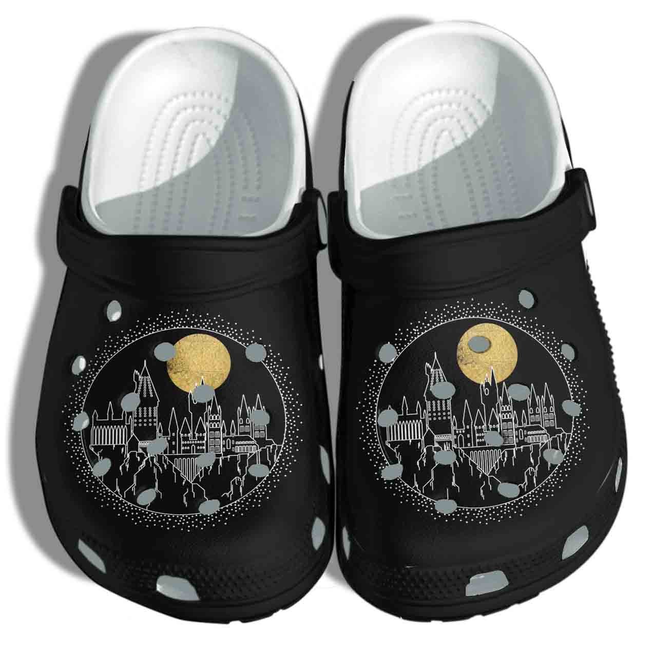 The Magic Castle By Night Crocs Clog Clog Birthday Gift For Girl Daughter Sister Niece The Magic Castle By Night Crocs Clog Clog Birthday Gift For Girl Daughter Sister Niece