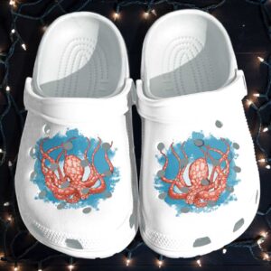 The Octopus Ocean Beach Shoes Crocs Clog – Octopus Lover Croc Shoes Gifts Men Women