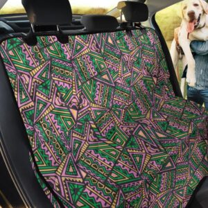 Theme Ethnic Pink Car Back Seat Cover Dog Car Seat Covers - 67e240593ad0