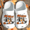 Three Gnomes Together Pumpkin Crocs Clog Shoes Clog – Funny Halloween Crocs Clog Crocband Clog Birthday Gift For Boy Girl