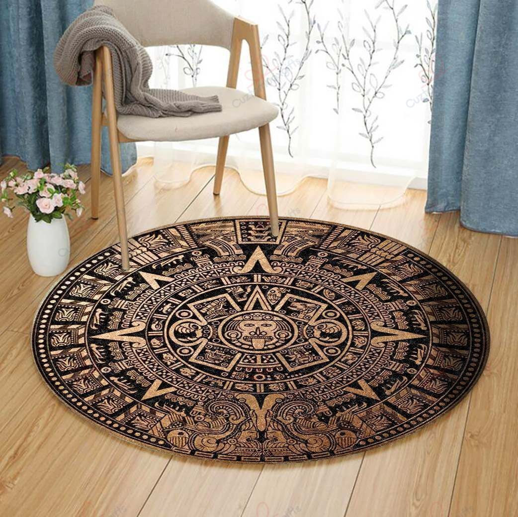 Time Embroidery Round Carpet Floor Rug Living Room Bedroom Decor Round Area Rug Carpet Time Embroidery Round Carpet Floor Rug Living Room Bedroom Decor Round Area Rug Carpet