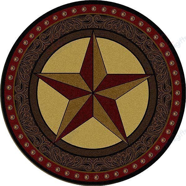 Tooled Leather Star Round Carpet Floor Rug Living Room Bedroom Decor Round Area Rug Carpet Tooled Leather Star Round Carpet Floor Rug Living Room Bedroom Decor Round Area Rug Carpet