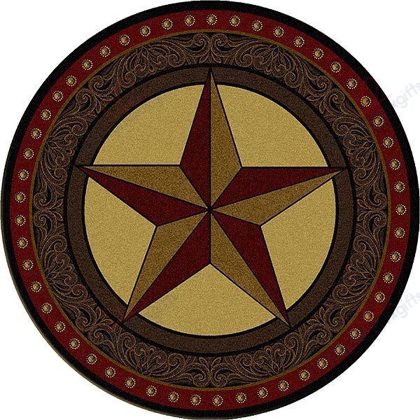 Tooled Leather Star Round Carpet Floor Rug Living Room Bedroom Decor Round Area Rug Carpet Tooled Leather Star Round Carpet Floor Rug Living Room Bedroom Decor Round Area Rug Carpet