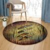 Tools On Wood Round Carpet Floor Rug Living Room Bedroom Decor Round Area Rug Carpet