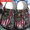 Top Us Army Crocs Crocband Clog Comfortable For Mens Womens Classic Clog Water Shoes