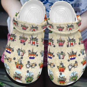Travel Personalized Clog Custom Crocs Comfortablefashion Style Comfortable For Women Men Kid Print 3D Pattern