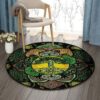 Tree Of Life Center Round Carpet Floor Rug Living Room Bedroom Decor Round Area Rug Carpet