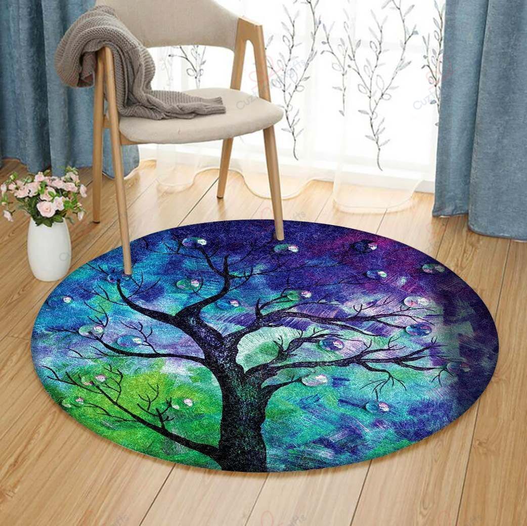 Tree Of Life Peacock Round Carpet Floor Rug Living Room Bedroom Decor Round Area Rug Carpet Tree Of Life Peacock Round Carpet Floor Rug Living Room Bedroom Decor Round Area Rug Carpet