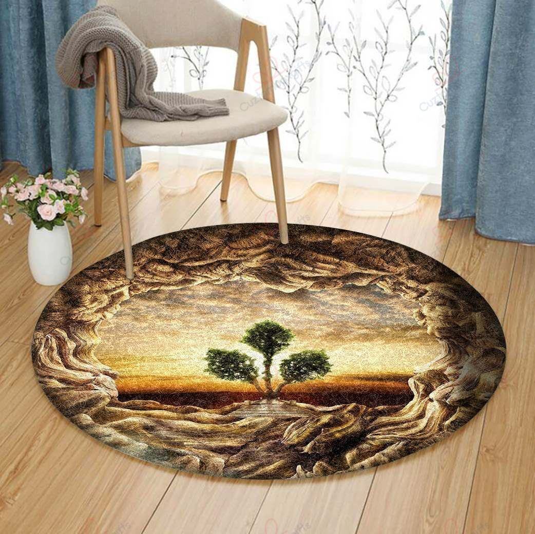 Tree Of Life Sunset Round Carpet Floor Rug Living Room Bedroom Decor Round Area Rug Carpet Tree Of Life Sunset Round Carpet Floor Rug Living Room Bedroom Decor Round Area Rug Carpet