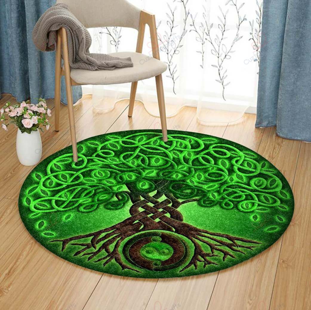 Tree Of Life Yinyang Round Carpet Floor Rug Living Room Bedroom Decor Round Area Rug Carpet Tree Of Life Yinyang Round Carpet Floor Rug Living Room Bedroom Decor Round Area Rug Carpet