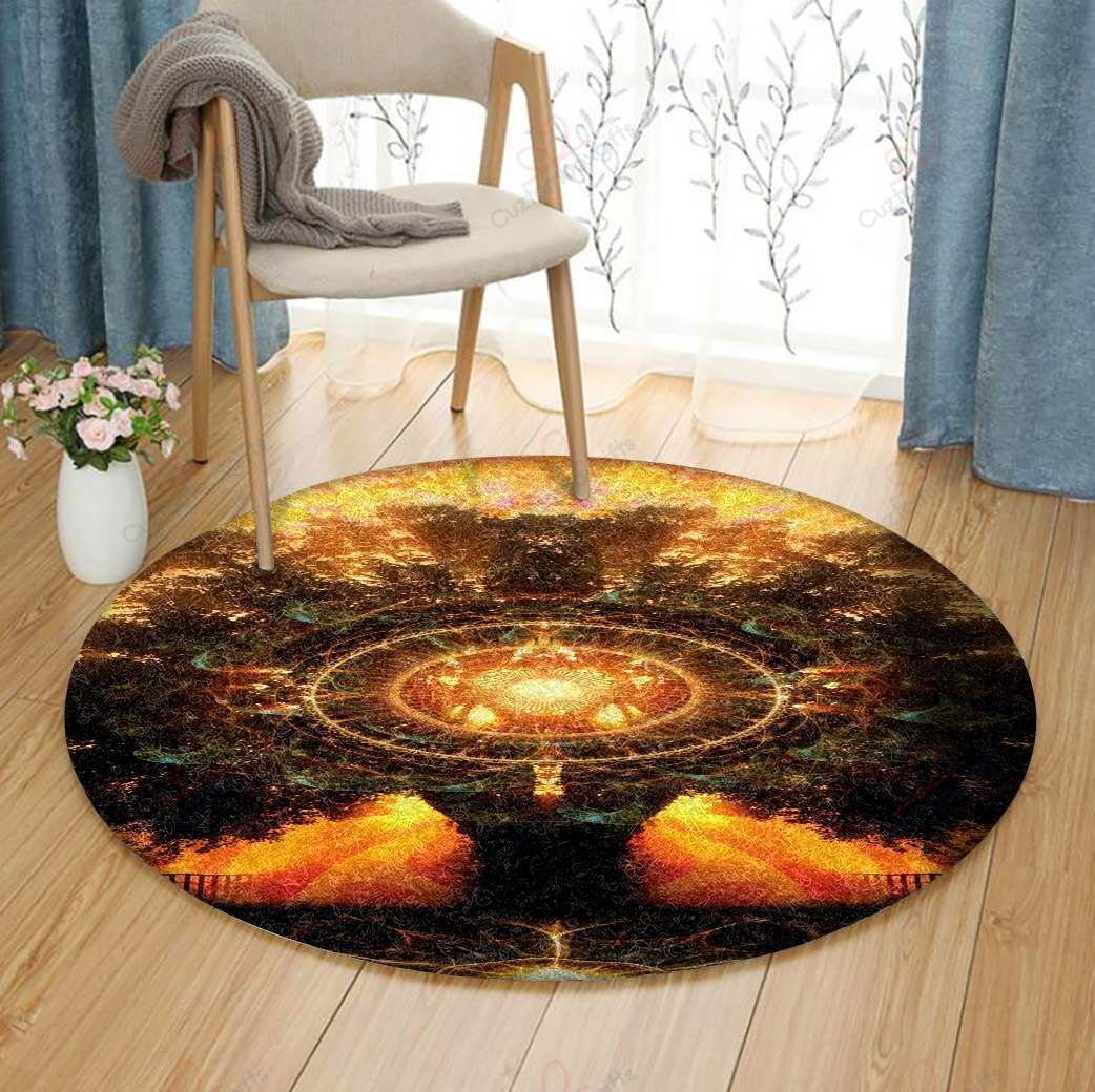 Tree Sun Round Carpet Floor Rug Living Room Bedroom Decor Round Area Rug Carpet Tree Sun Round Carpet Floor Rug Living Room Bedroom Decor Round Area Rug Carpet