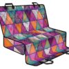 Triangle Bohemian Mandala Pattern Print Pet Car Back Seat Cover - 40a56db70c50