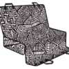 Tribal Aztec Geometric Pattern Print Pet Car Back Seat Cover - 46ab4464b3c2