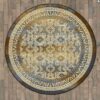 Tribal Beauty Round Carpet Floor Rug Living Room Bedroom Decor Round Area Rug Carpet