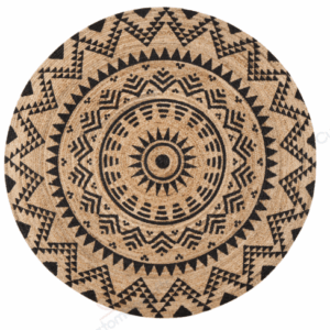 Tribal Circle Round Carpet Floor Rug Living Room Bedroom Decor Round Area Rug Carpet