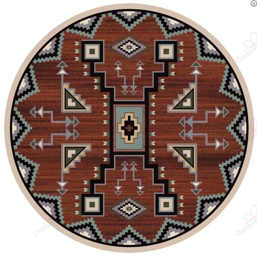 Tribal Rain Red Round Carpet Floor Rug Living Room Bedroom Decor Round Area Rug Carpet Tribal Rain Red Round Carpet Floor Rug Living Room Bedroom Decor Round Area Rug Carpet