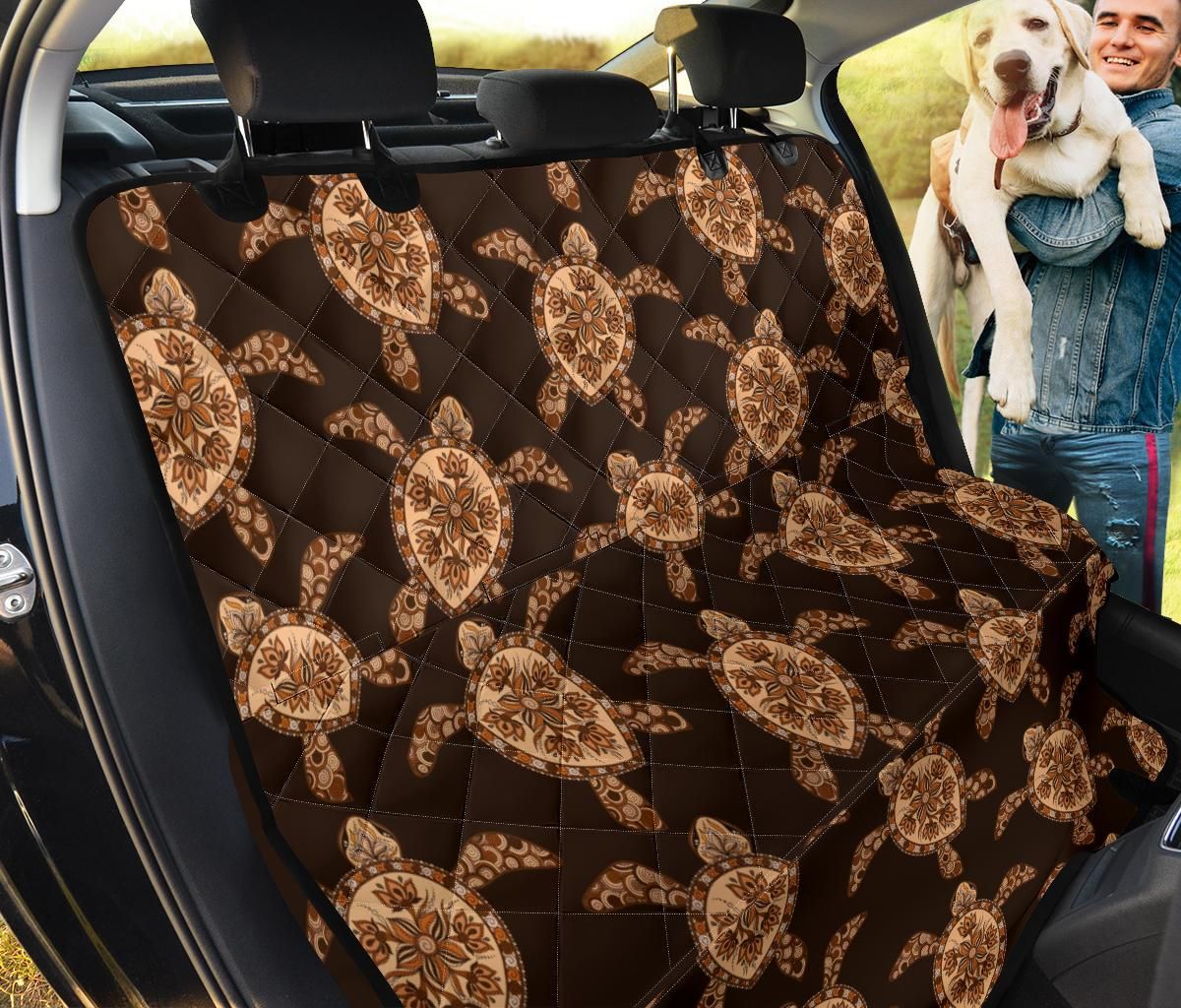Tribal Sea Turtle Pattern Design Car Back Seat Cover Dog Car Seat Covers - e5f786e176aa Tribal Sea Turtle Pattern Design Car Back Seat Cover Dog Car Seat Covers - e5f786e176aa