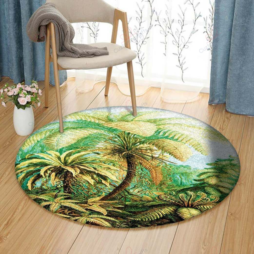 Tropical Hibiscus And Pineapple Round Carpet Floor Rug Living Room Bedroom Decor Round Area Rug Carpet Tropical Hibiscus And Pineapple Round Carpet Floor Rug Living Room Bedroom Decor Round Area Rug Carpet