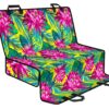Tropical Lotus Pattern Print Pet Car Back Seat Cover - 15c76c05fe6e