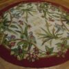 Tropical Parrots Round Carpet Floor Rug Living Room Bedroom Decor Round Area Rug Carpet