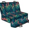 Tropical Plants Hawaii Pattern Print Pet Car Back Seat Cover - 7ec0853e5e86