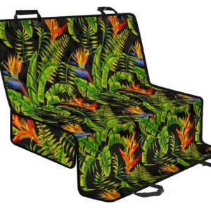 Tropical Summer Pattern Print Pet Car Back Seat Cover - 0a9cc4ccf765