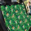 Tropical Tigers Hide On Green Leaves Design Car Back Seat Cover Dog Car Seat Covers - 6ddc7da5de1f