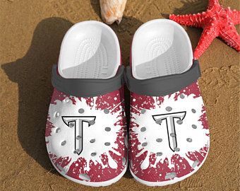 Troy Trojans Crocband Clog Clog Comfortable For Mens And Womens Classic Clog Water Shoes Troy Trojans Crocs Troy Trojans Crocband Clog Clog Comfortable For Mens And Womens Classic Clog Water Shoes Troy Trojans Crocs
