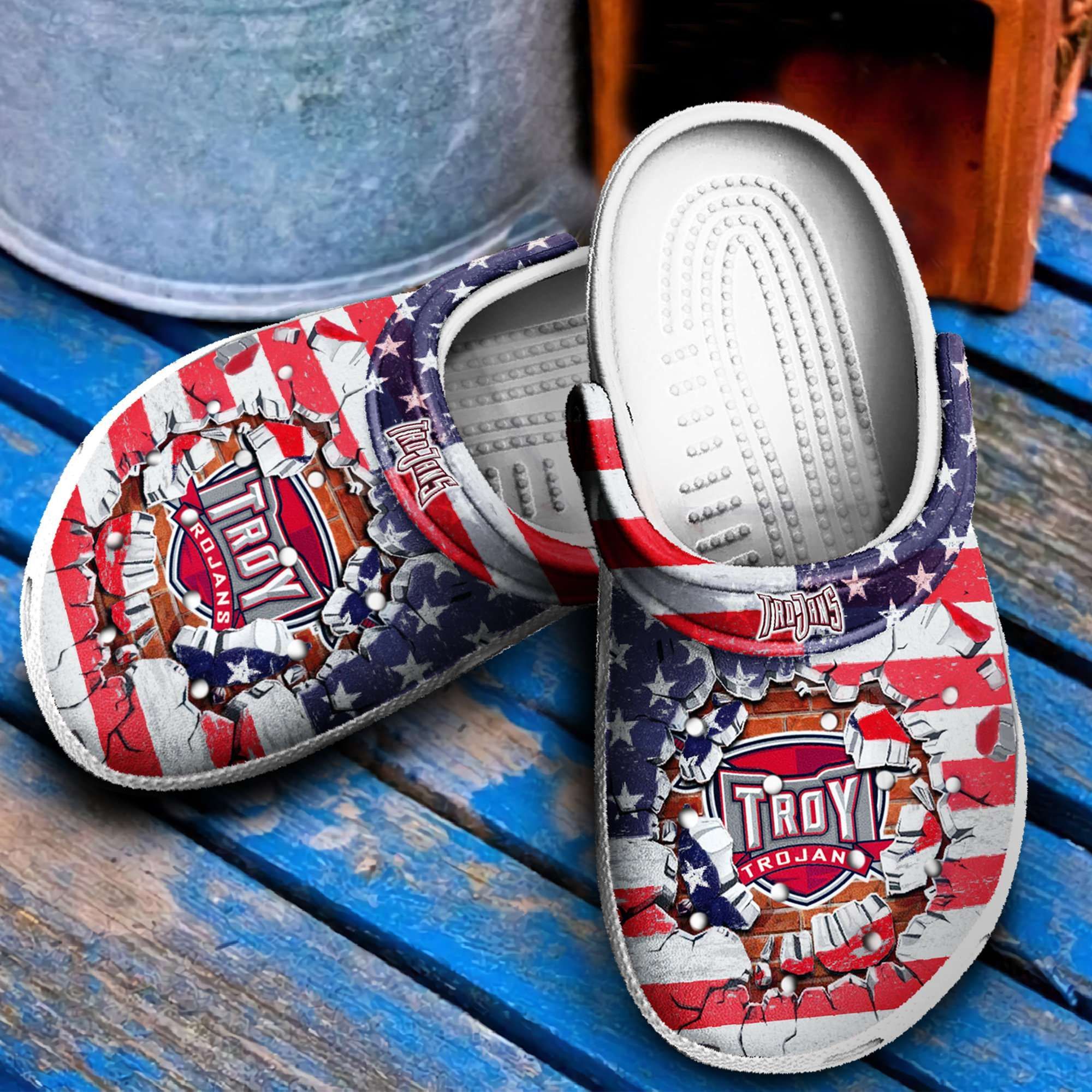 Troy Trojans Crocs Clog Clog Shoes Troy Trojans Crocs Clog Clog Shoes