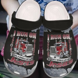 Truck Personalized Clog Custom Crocs Comfortablefashion Style Comfortable For Women Men Kid Print 3D I Am A Truck Driver 4