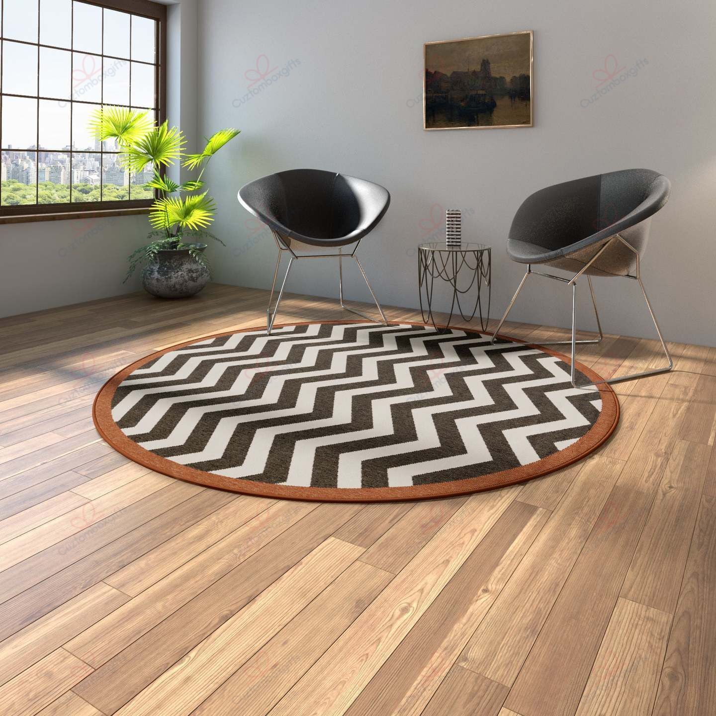 Tuntutuliak Chevron Round Carpet Floor Rug Living Room Bedroom Decor Round Area Rug Carpet Tuntutuliak Chevron Round Carpet Floor Rug Living Room Bedroom Decor Round Area Rug Carpet