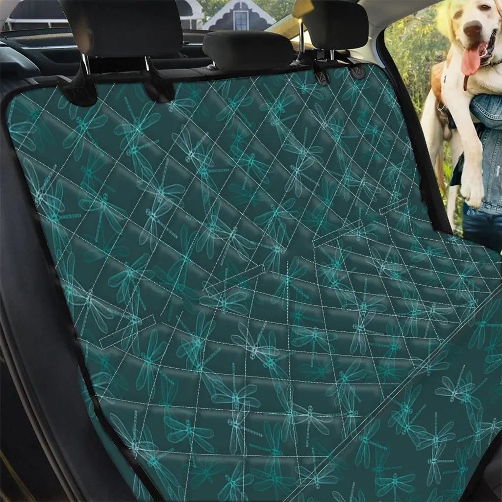 Turquoise Dragonfly Art Pattern Car Back Seat Cover Dog Car Seat Covers - cfbc84cb6649 Turquoise Dragonfly Art Pattern Car Back Seat Cover Dog Car Seat Covers - cfbc84cb6649