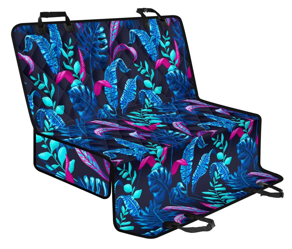 Turquoise Hawaii Tropical Pattern Print Pet Car Back Seat Cover - ae8afb60a126 Turquoise Hawaii Tropical Pattern Print Pet Car Back Seat Cover - ae8afb60a126