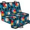 Turquoise Tropical Hawaii Pattern Print Pet Car Back Seat Cover - 030e4822701e