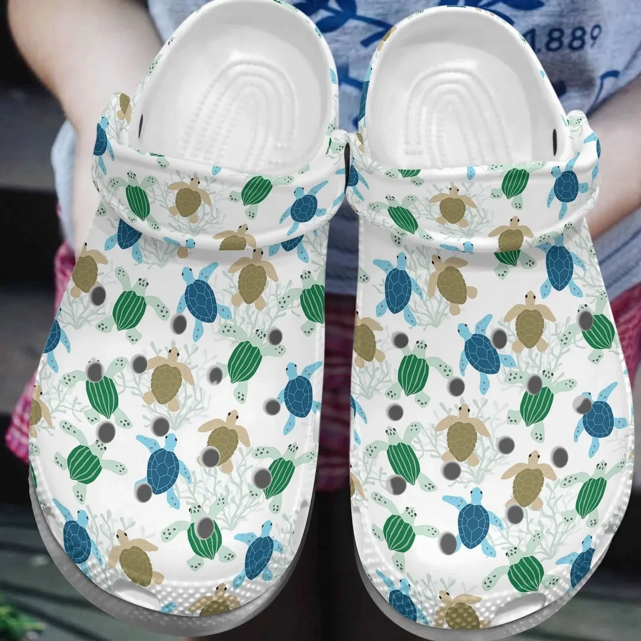 Turtle Personalize Clog Custom Crocs Fashionstyle Comfortable For Women Men Kid Print 3D Baby Sea Turtle Turtle Personalize Clog Custom Crocs Fashionstyle Comfortable For Women Men Kid Print 3D Baby Sea Turtle