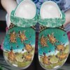 Turtle Personalize Clog Custom Crocs Fashionstyle Comfortable For Women Men Kid Print 3D Sand Beach Turtle