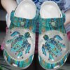 Turtle Personalize Clog Custom Crocs Fashionstyle Comfortable For Women Men Kid Print 3D Whitesole Twinkle Turtle