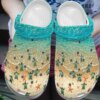 Turtle Personalized Clog Custom Crocs Comfortablefashion Style Comfortable For Women Men Kid Print 3D Into The Sea