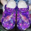 Turtle Personalized Clog Custom Crocs Comfortablefashion Style Comfortable For Women Men Kid Print 3D Purple Life