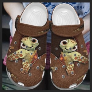 Turtle Personalized Clog Custom Crocs Comfortablefashion Style Comfortable For Women Men Kid Print 3D Super Cute