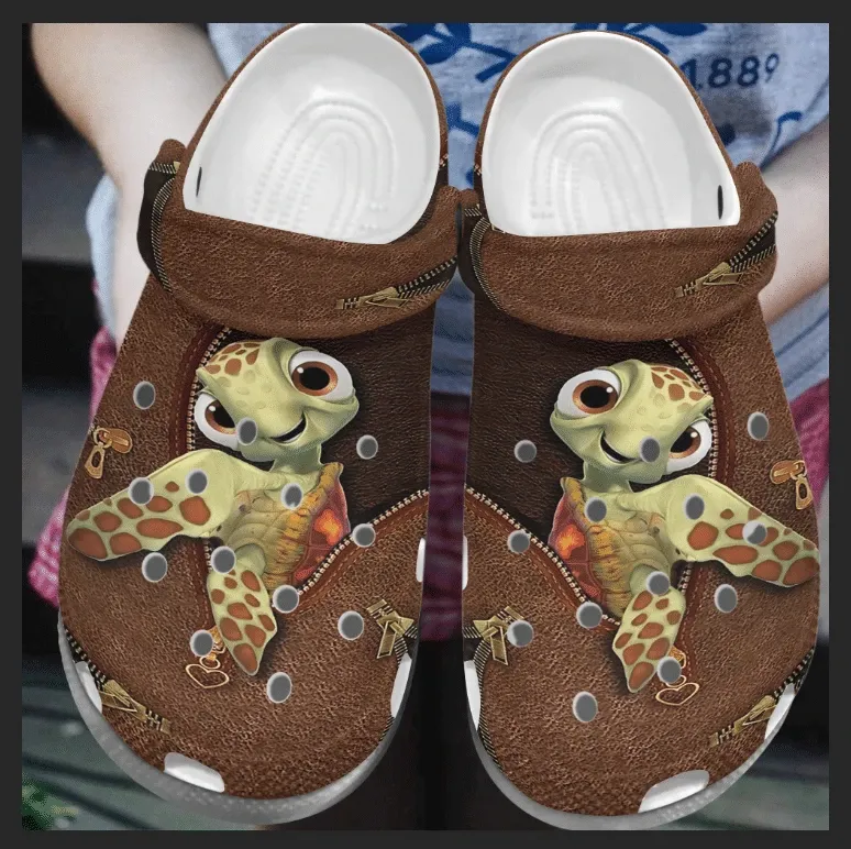 Turtle Personalized Clog Custom Crocs Comfortablefashion Style Comfortable For Women Men Kid Print 3D Super Cute Turtle Personalized Clog Custom Crocs Comfortablefashion Style Comfortable For Women Men Kid Print 3D Super Cute