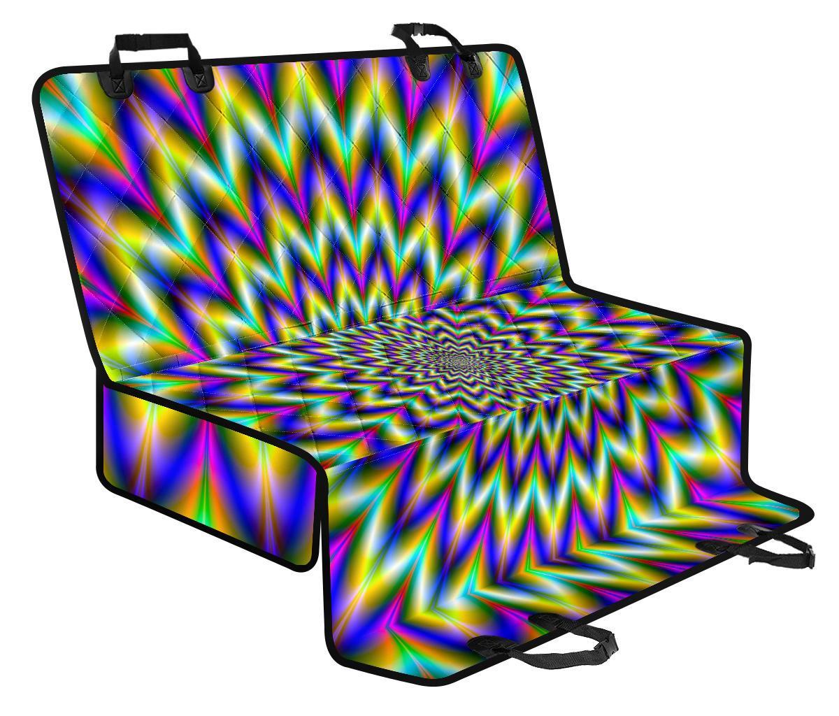 Twinkle Psychedelic Optical Illusion Pet Car Back Seat Cover - e0b8431543bf Twinkle Psychedelic Optical Illusion Pet Car Back Seat Cover - e0b8431543bf