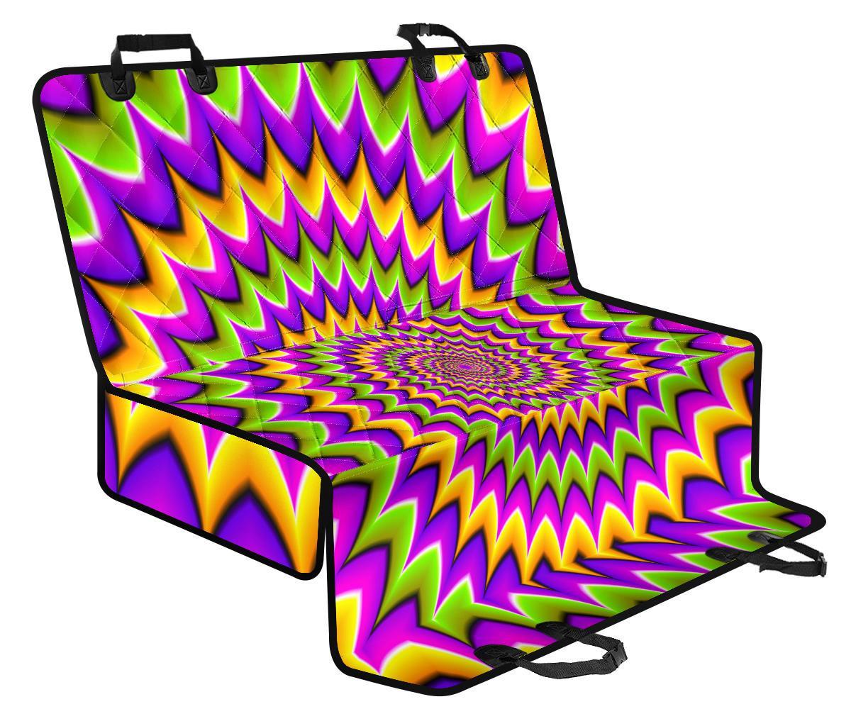 Twisted Colors Moving Optical Illusion Pet Car Back Seat Cover - bcc38fee840f Twisted Colors Moving Optical Illusion Pet Car Back Seat Cover - bcc38fee840f