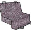 Umber Floral Bohemian Pattern Print Pet Car Back Seat Cover - a40bbced6ec7