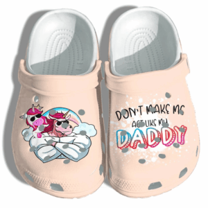 Unicorn Muscle Crocs Clog Shoes For Daughter – Dadacorn Crocs Clog Gifts Fathers Day 2021