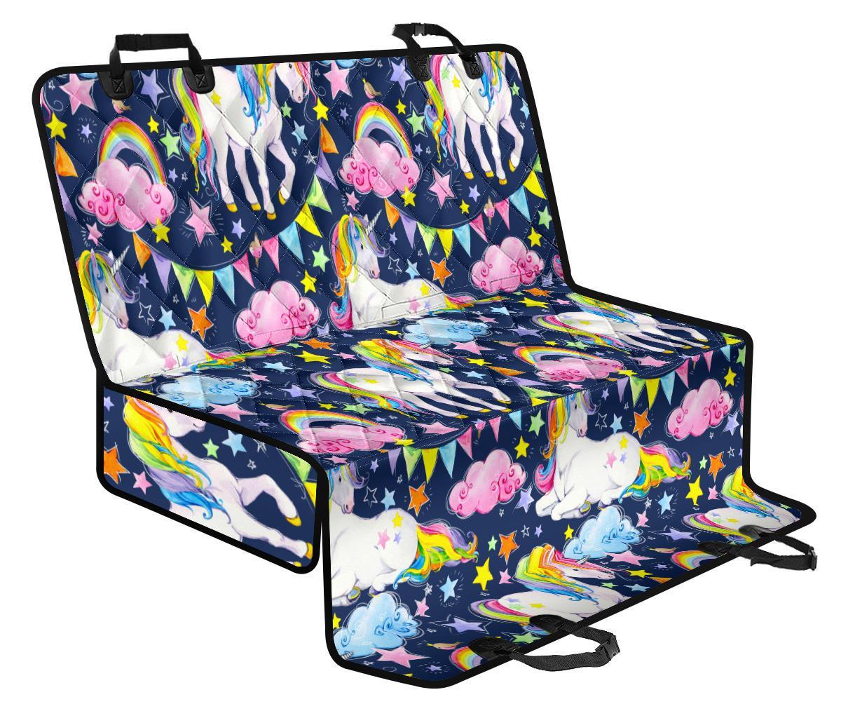 Unicorn Night Festival Pattern Print Pet Car Back Seat Cover - 909ef7c103e5 Unicorn Night Festival Pattern Print Pet Car Back Seat Cover - 909ef7c103e5