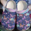 Unicorn Personalized Clog Custom Crocs Comfortablefashion Style Comfortable For Women Men Kid Print 3D Baby Purple