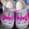 Unicorn Personalized Clog Custom Crocs Comfortablefashion Style Comfortable For Women Men Kid Print 3D Happy Smiley
